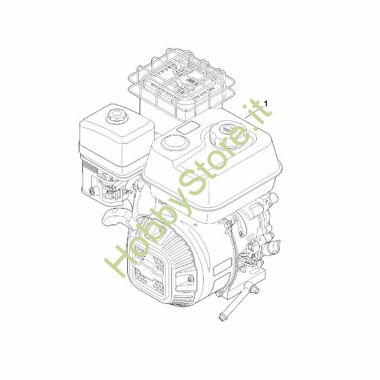 Picture of A - Motore completo EHC 705.0 (EHC705-0002)